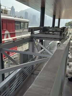 Ships Boarding Pontoon Bridge Control System Electric Control System
