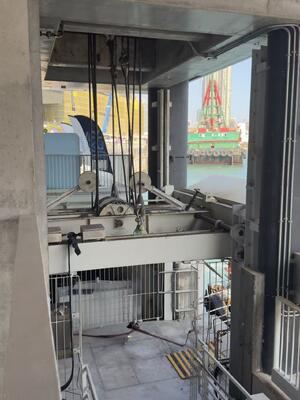 Ships Boarding Pontoon Bridge Control System Electric Control System