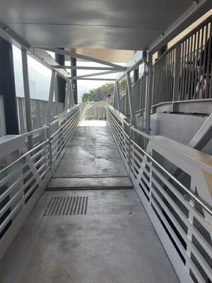 Ships Boarding Pontoon Bridge Control System Electric Control System
